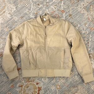 lululemon athletica Beige Bomber Jacket